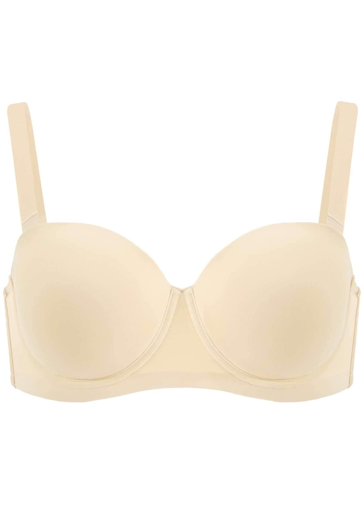 HSIA Emmeline Strapless Multiway Underwire Bra - White / 36 / D