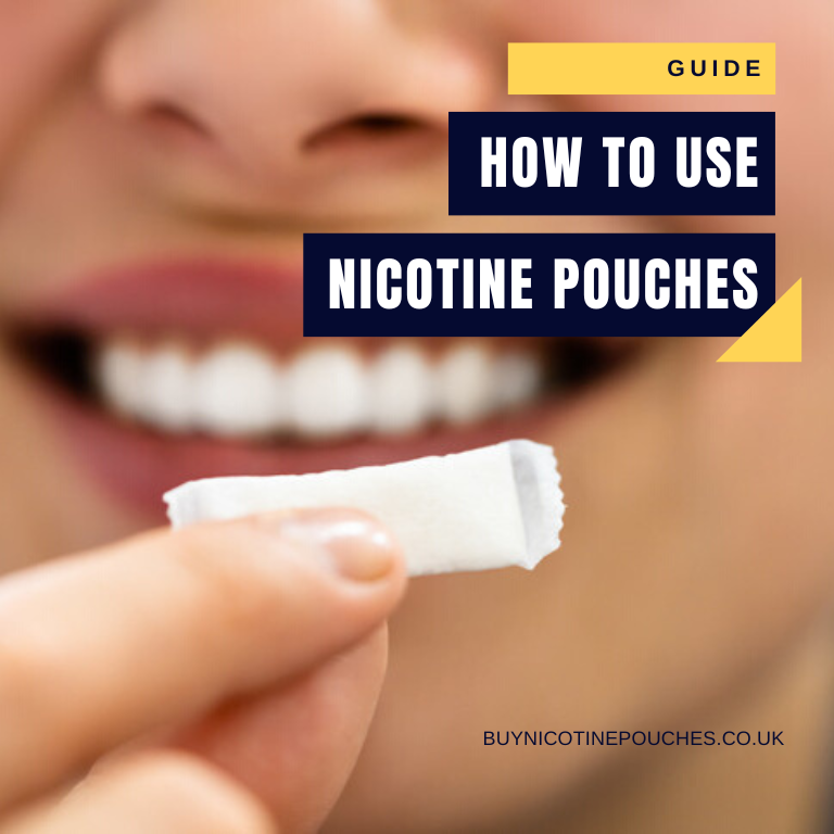 How to Use Nicotine Pouches