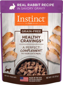 Instinct Healthy Cravings 3 Oz Rabbit Pouch