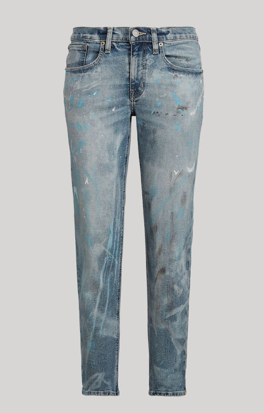 Lauren Ralph Lauren Womens Petite Relaxed Tapered Jeans Color Saint Tr –  DDT Boutique