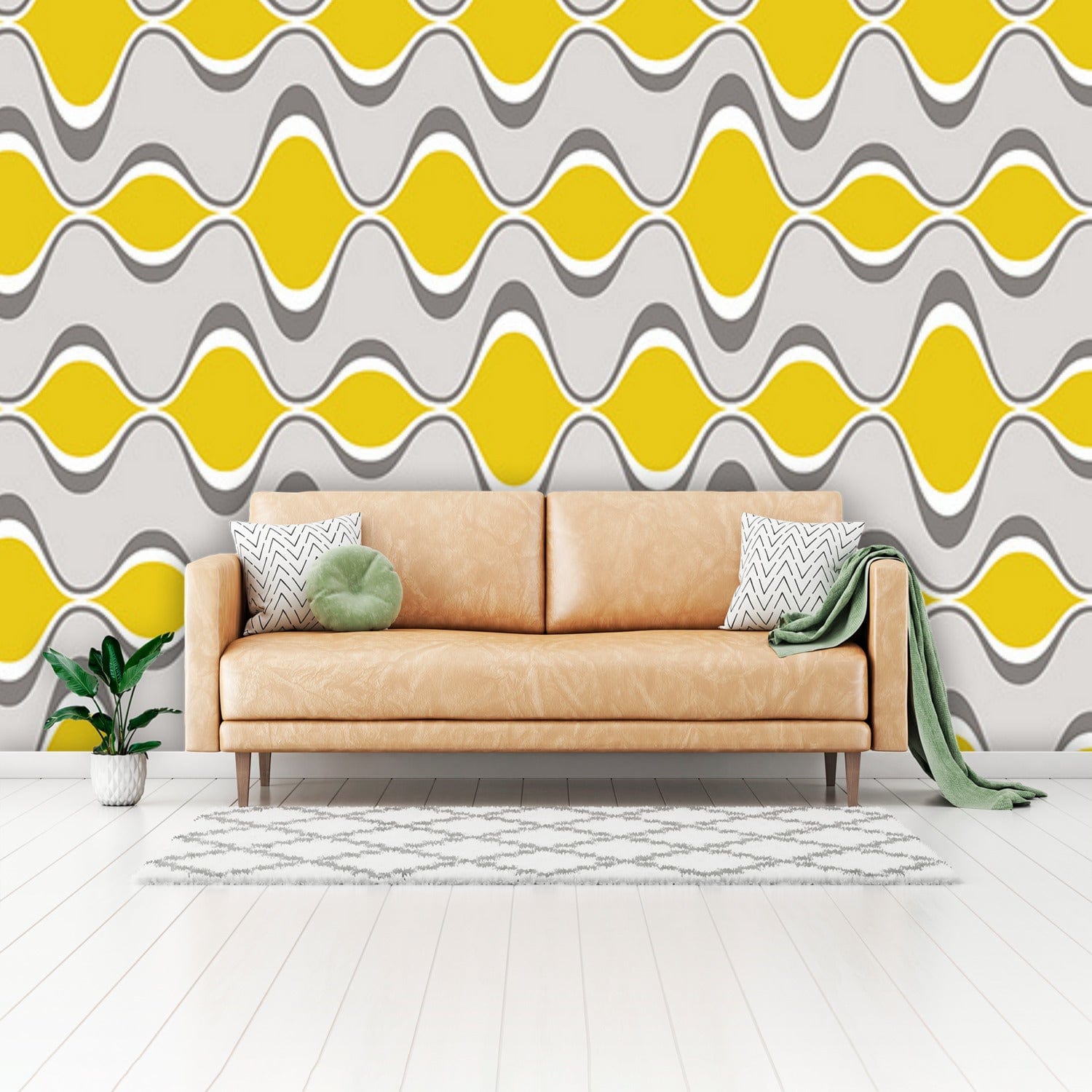 Buy Removable Wallpaper Mid Century Wall Art Mid Century Mid Online in  India  Etsy