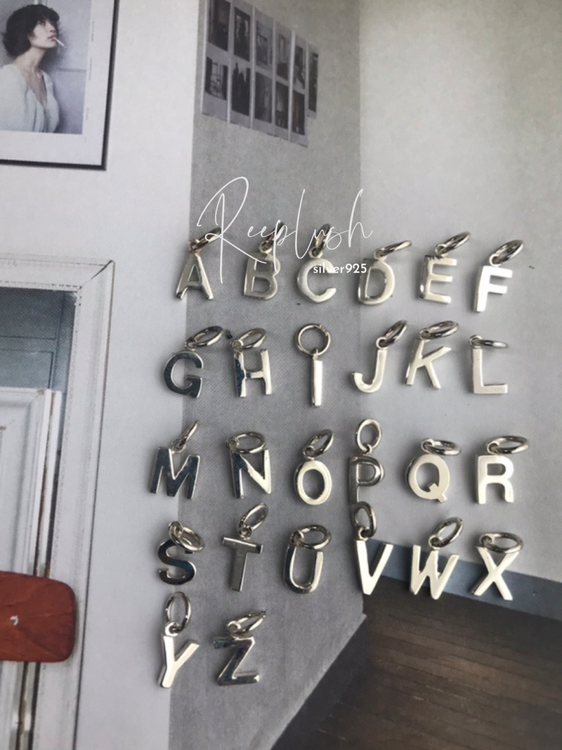 【在庫販売】alphabet charm