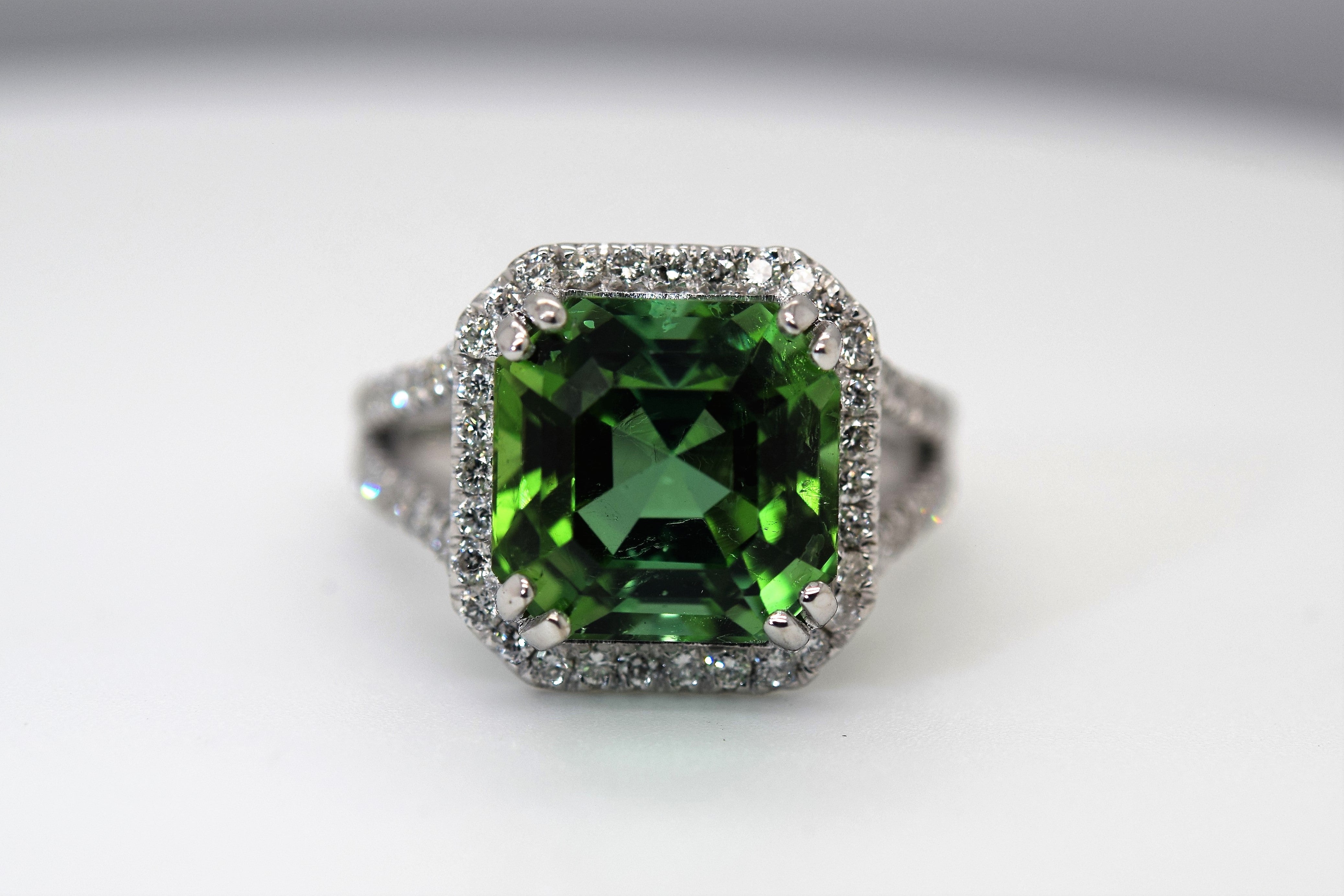 diamond tourmaline ring