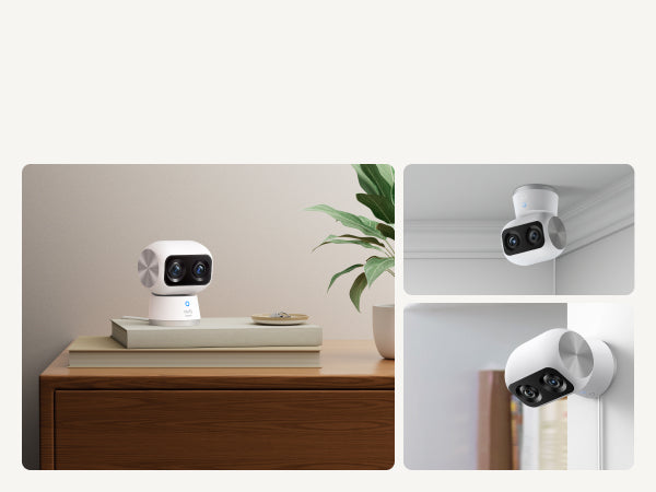 eufy Indoor Cam S350 Nanny Camera: 4K UHD PTZ for Indoors
