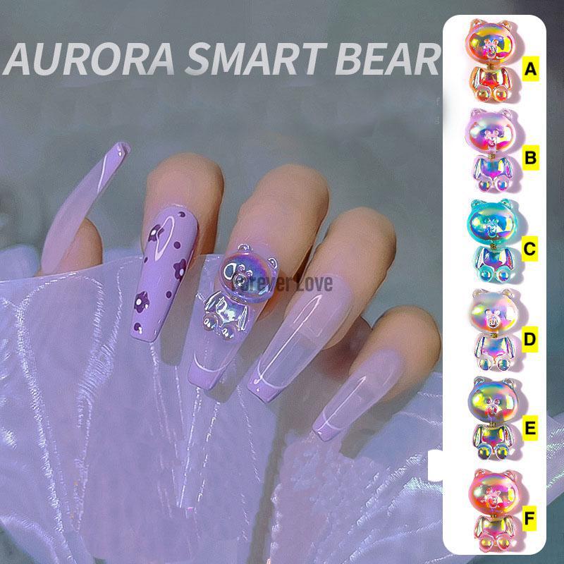  Flower Nail Art Stickers 5D Nail Stickers Acrylic