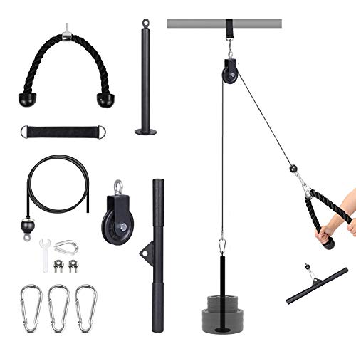 Yovell Fitness Lat And Lift Pulley System Diy Pull Down Machine Cable Gym Store Gym Equipment Home Gym Equipment Gym Clothing