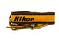 Nikon Black & Yellow Thin Fabric Neck Strap - Accessory Image