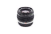 Olympus 50mm f1.8 F.Zuiko MC Auto-S - Lens Image