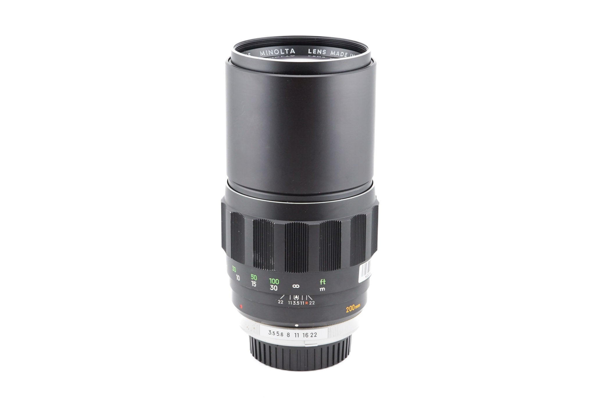 Minolta 200mm f3.5 MC Tele Rokkor-QF - Lens – Kamerastore