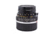 Leica 35mm f2 Summicron (Type II) - Lens Image