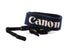 Canon EOS Blue Fabric Neck Strap - Accessory Image