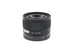 Sony 35mm f2.8 Sonnar T* ZA - Lens Image
