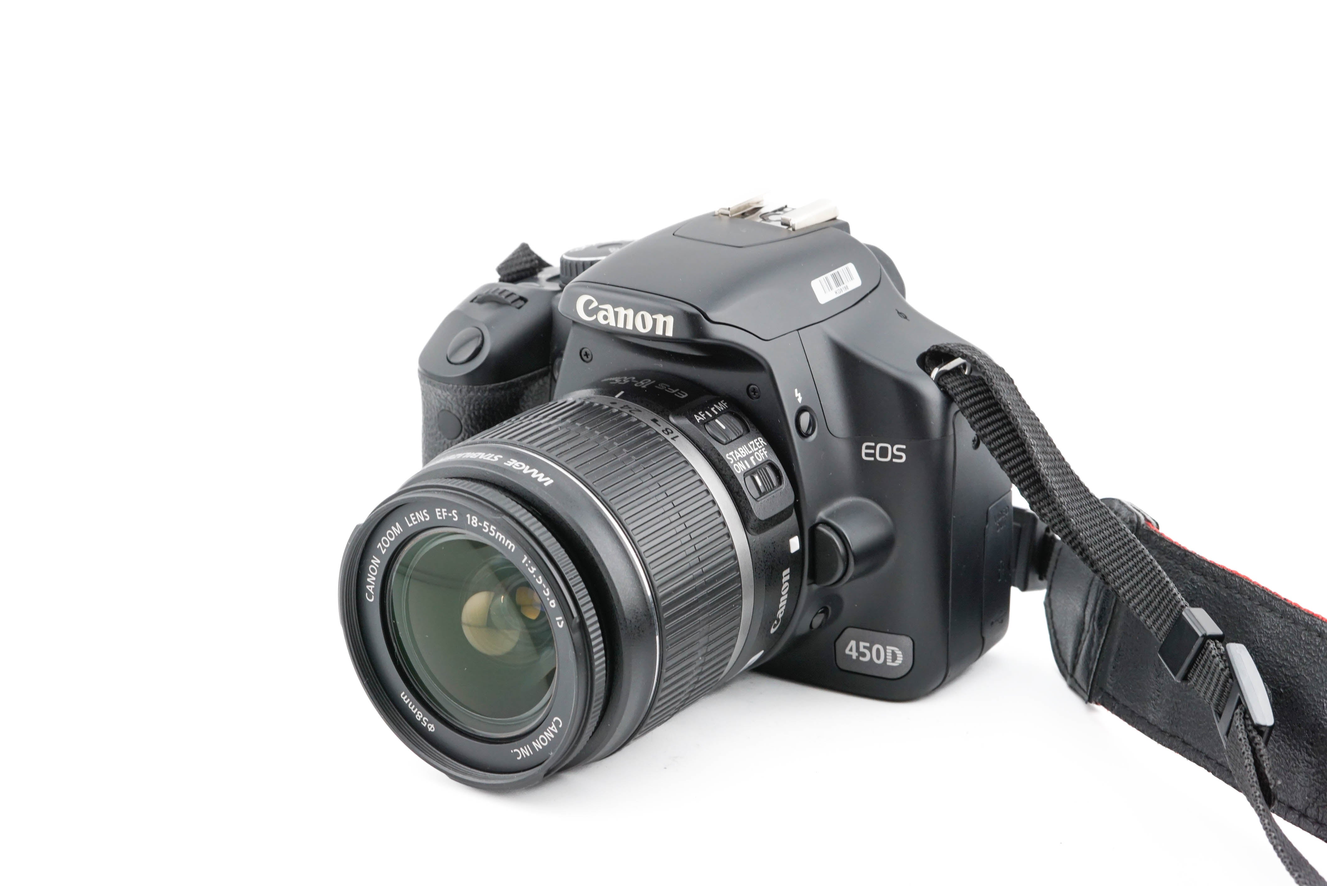 Aftrekken stropdas gevoeligheid Canon EOS 450D - Camera