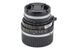 Leica 35mm f2 Summicron (Type II) - Lens Image