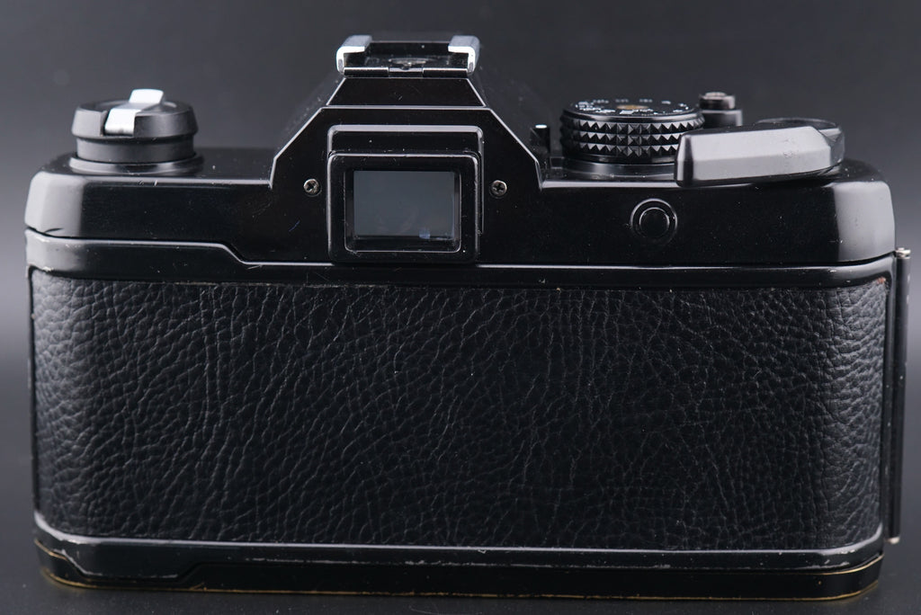 back of a Yashica FX-3 camera