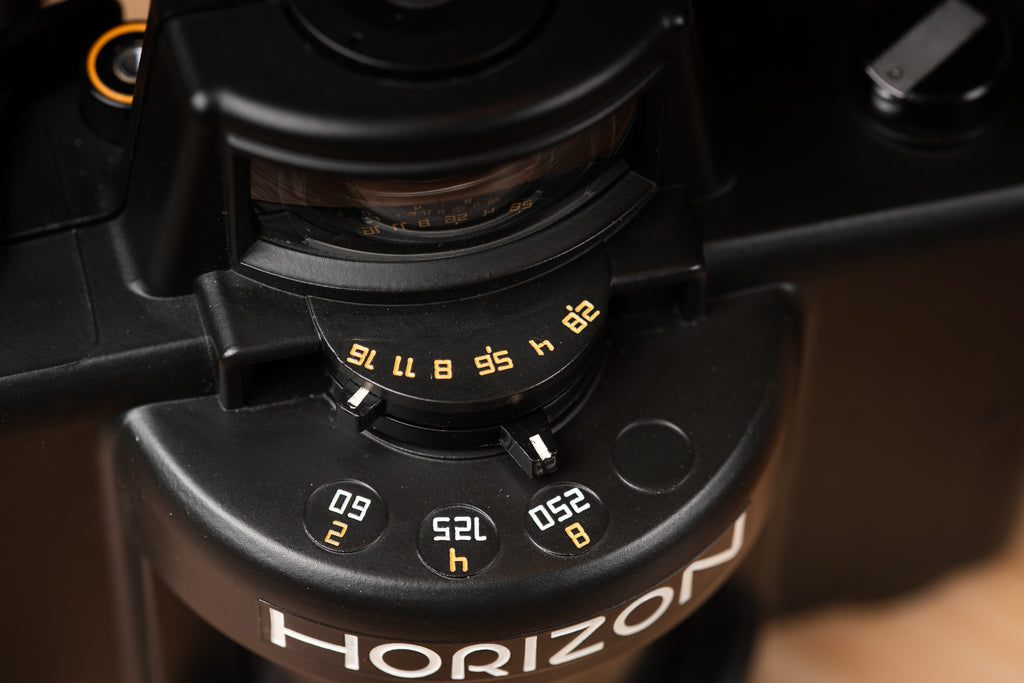 shutter speed and aperture control for Horizon 202