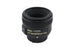 Nikon 50mm f1.8 G AF-S Nikkor - Lens Image