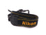 Nikon Black & Yellow Fabric Neck Strap - Accessory Image