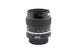Nikon 55mm f2.8 Micro-Nikkor AI-S - Lens Image