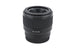 Sony 50mm f1.8 FE - Lens Image