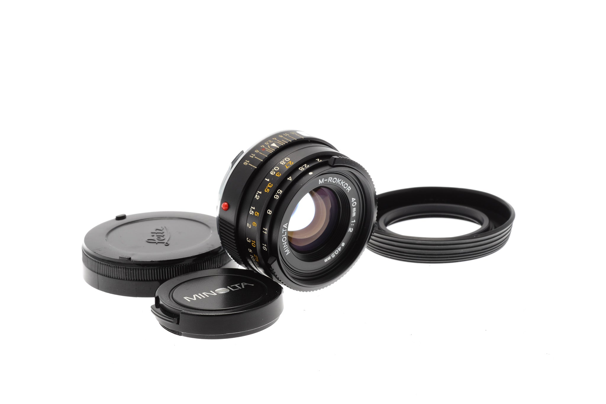 Minolta 40mm f2 M-Rokkor - Lens – Kamerastore