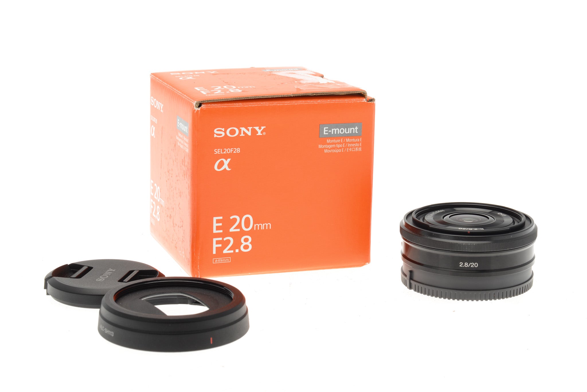 Sony 20mm f2.8 E - Lens – Kamerastore