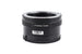 Fotasy Pentax K - Sony E / FE Adapter (PK-NEX) - Lens Adapter Image