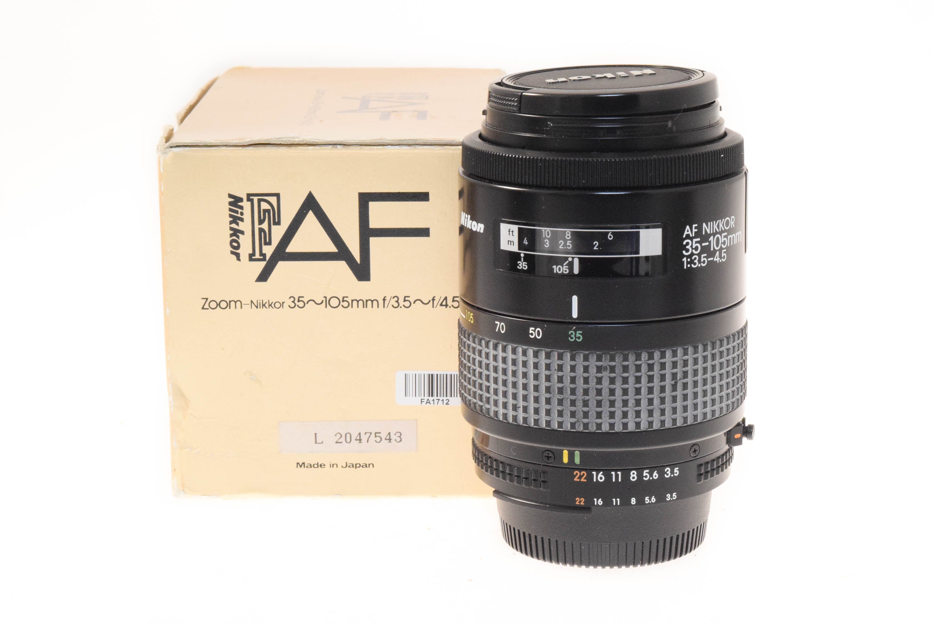 Nikon 35-105mm f3.5-4.5 AF Nikkor - Lens – Kamerastore