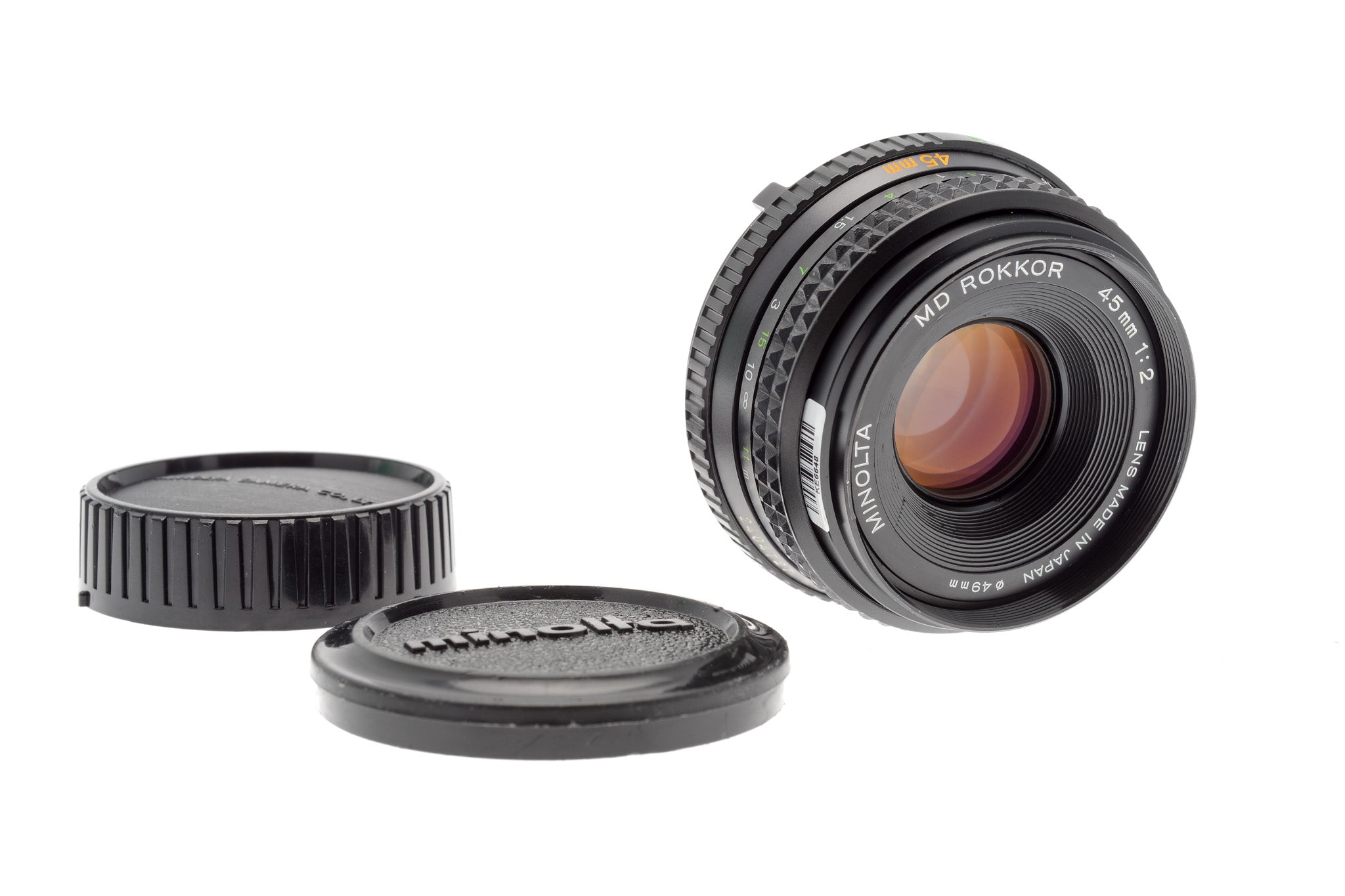 Minolta 45mm f2 MD Rokkor - Lens – Kamerastore