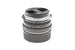 Voigtländer 35mm f1.4 Nokton Classic - Lens Image