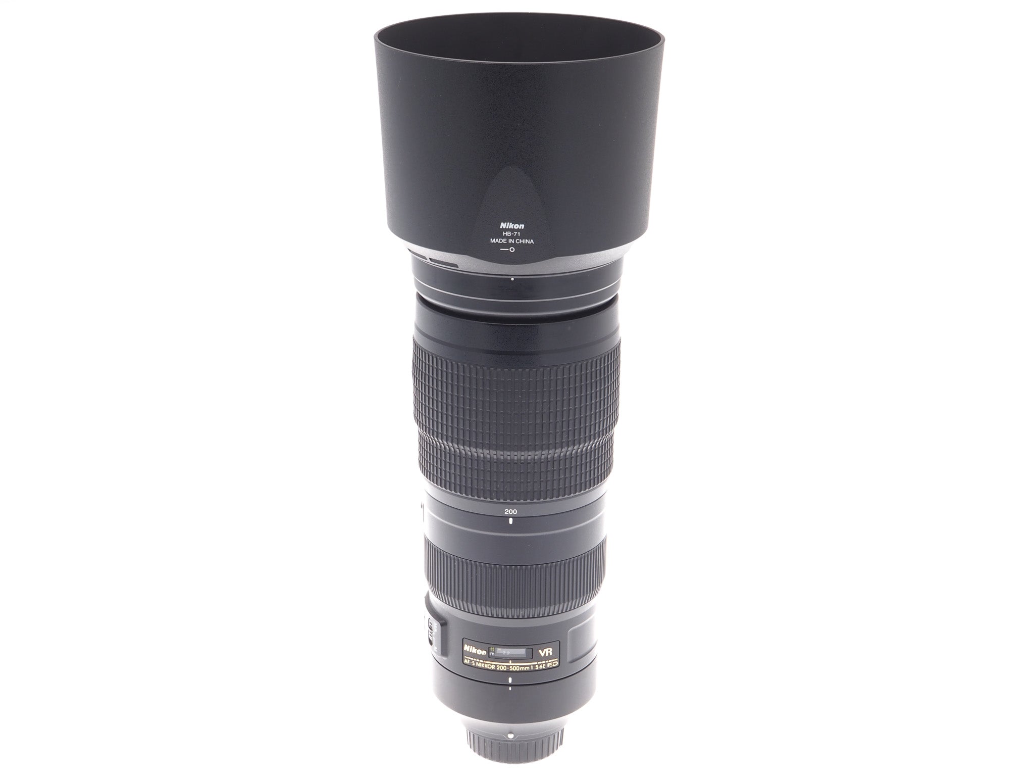 Nikon 200-500mm f5.6 AF-S Nikkor E ED VR - Lens – Kamerastore