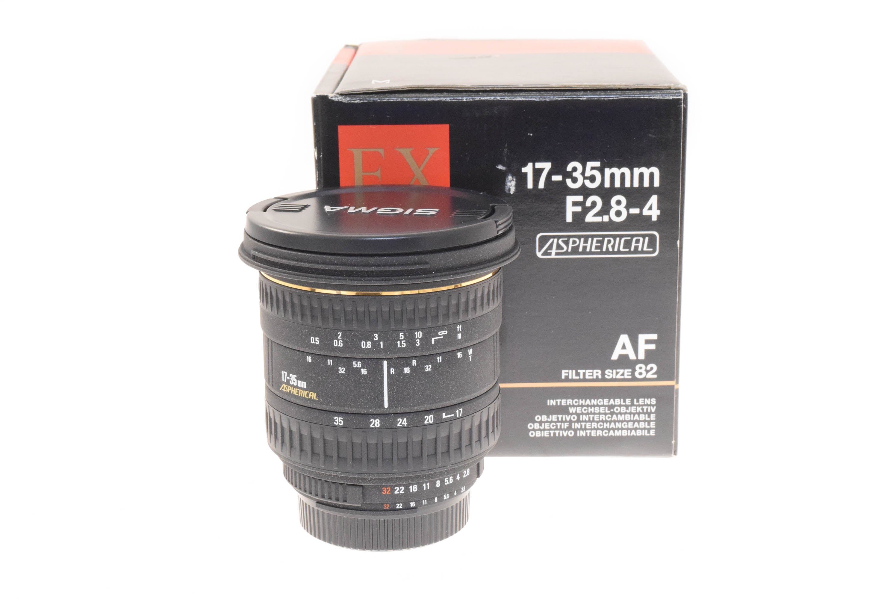 サイズ交換対象外 シグマ 17-35mm F2.8-4 EX DG ASPHERICAL キヤノン用