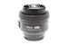 Nikon 35mm f1.8 AF-S Nikkor G DX - Lens Image