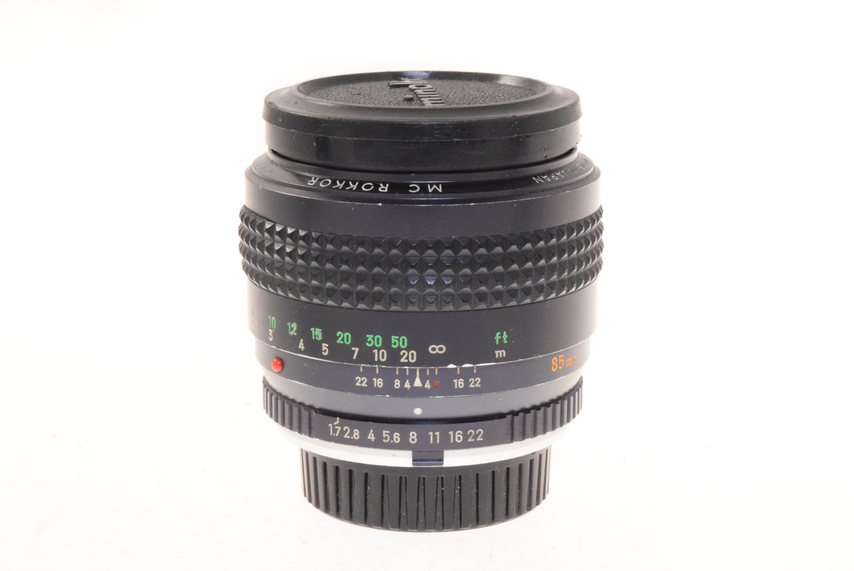 Minolta MC Rokkor 85mm f1.7 美品 ミノルタ - レンズ(単焦点)