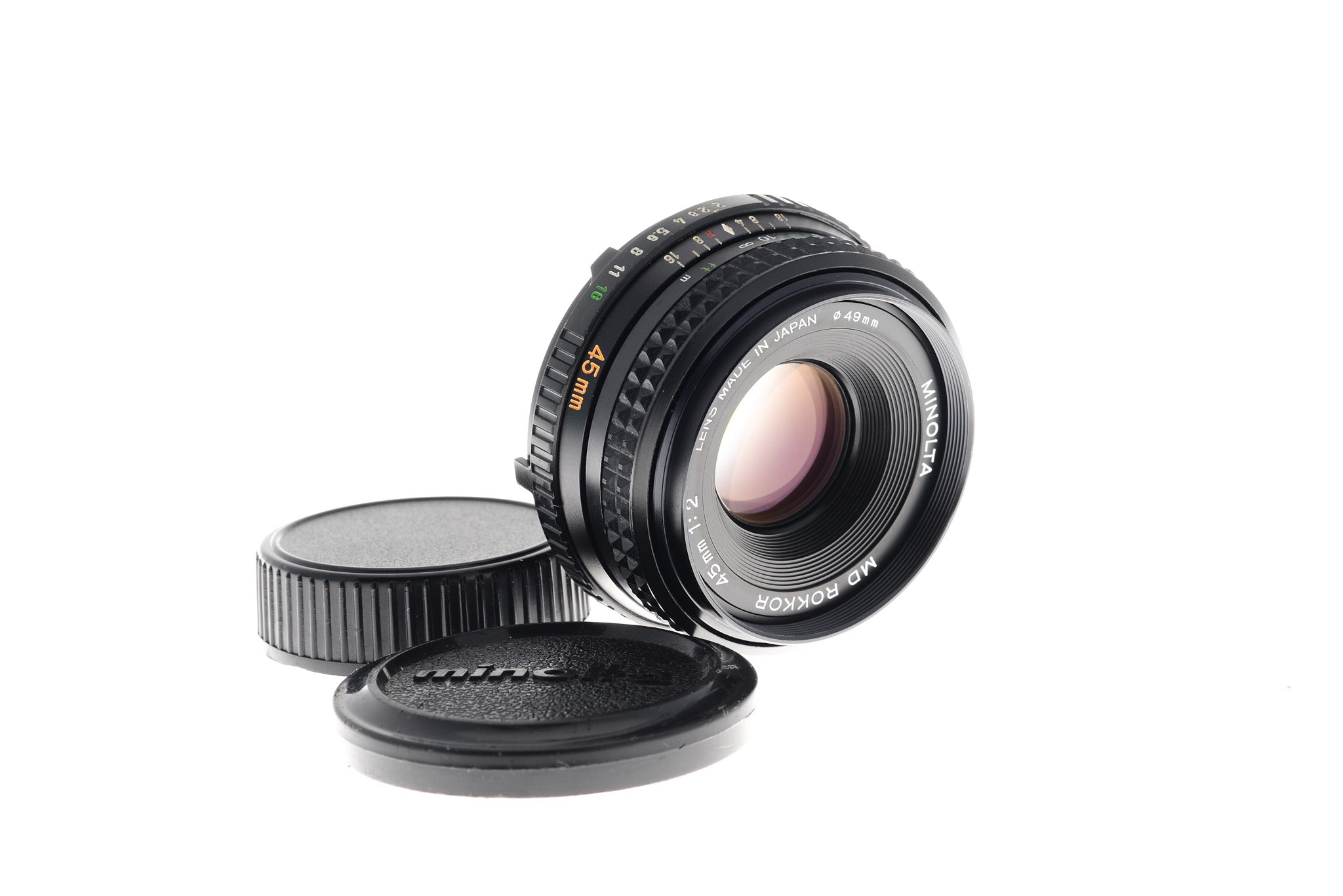 Minolta 45mm f2 MD Rokkor - Lens – Kamerastore