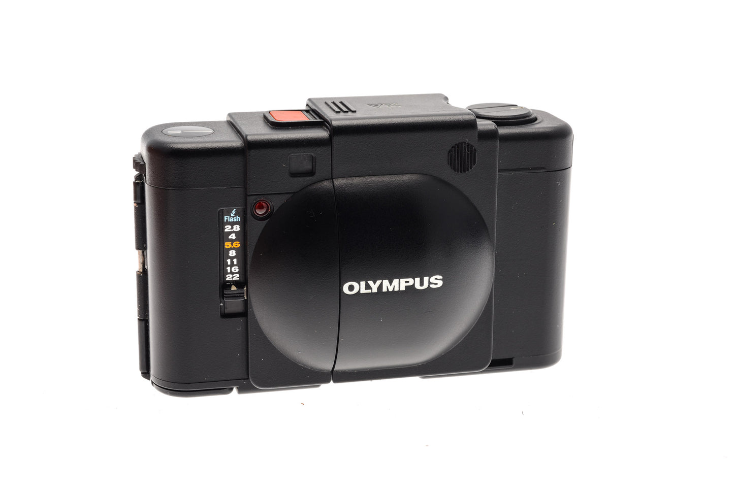 Olympus XA + A11 Electronic Flash – Kamerastore