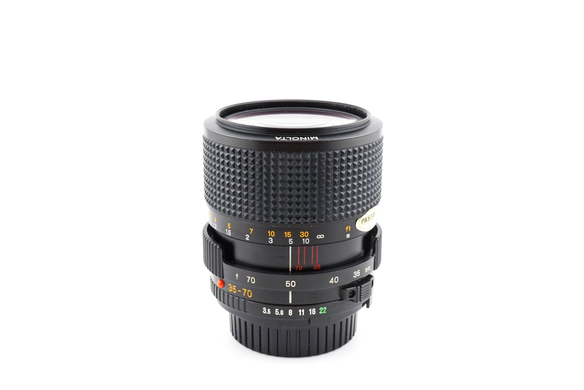 Minolta 35-70mm f3.5 MD Zoom - Lens