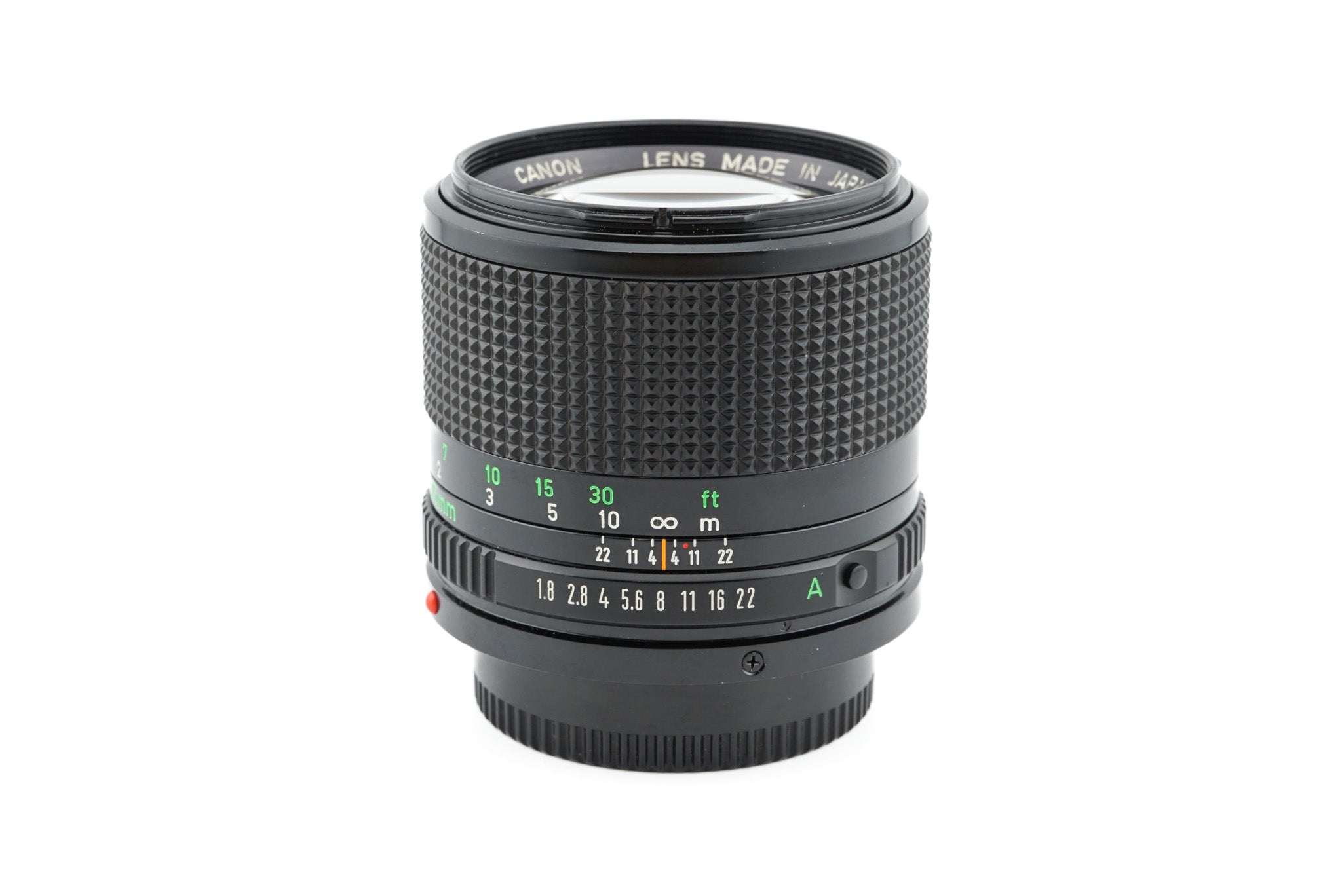 Canon 85mm f1.8 FDn - Lens