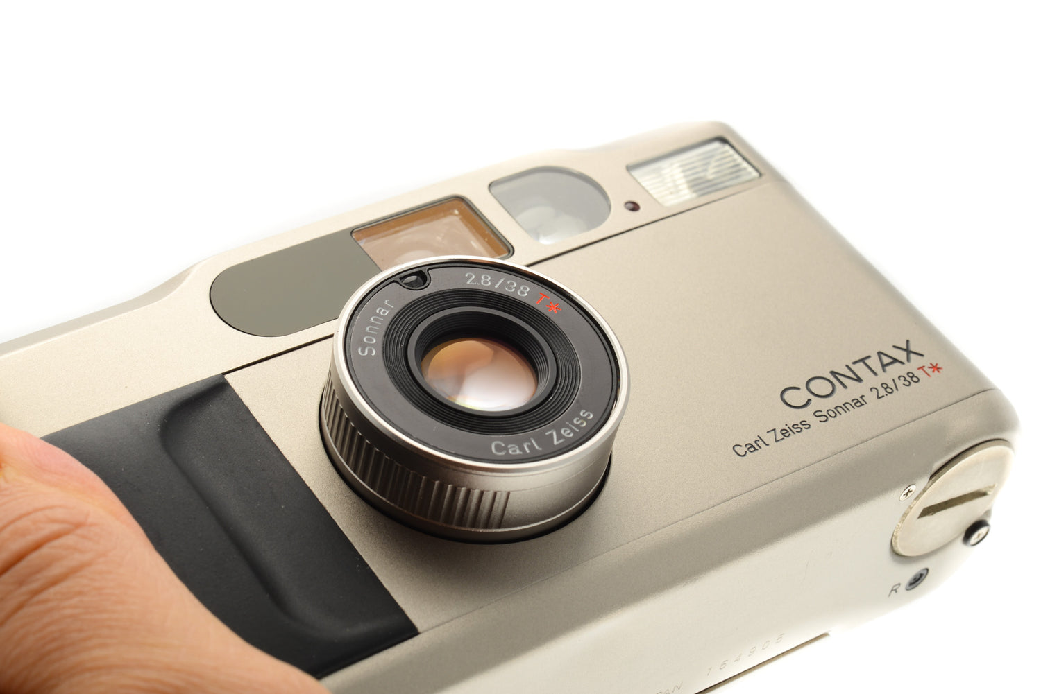 CONTAX T2 チタンシルバー - フィルムカメラ