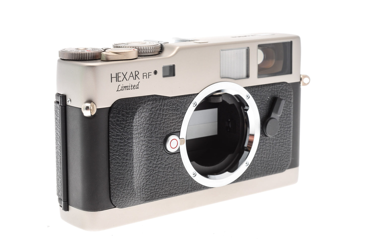 新品 本革 KONICA HEXAR RF用 カメラケース ブラック - フィルムカメラ