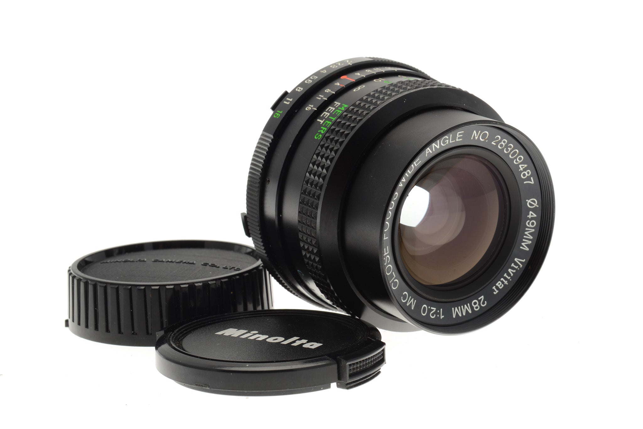 Vivitar 28mm f2.0 MC Close Focus Wide Angle - Lens