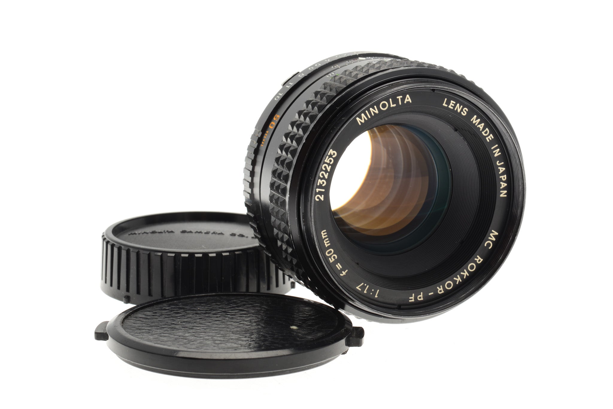 Minolta 50mm f1.7 MC Rokkor-PF - Lens – Kamerastore