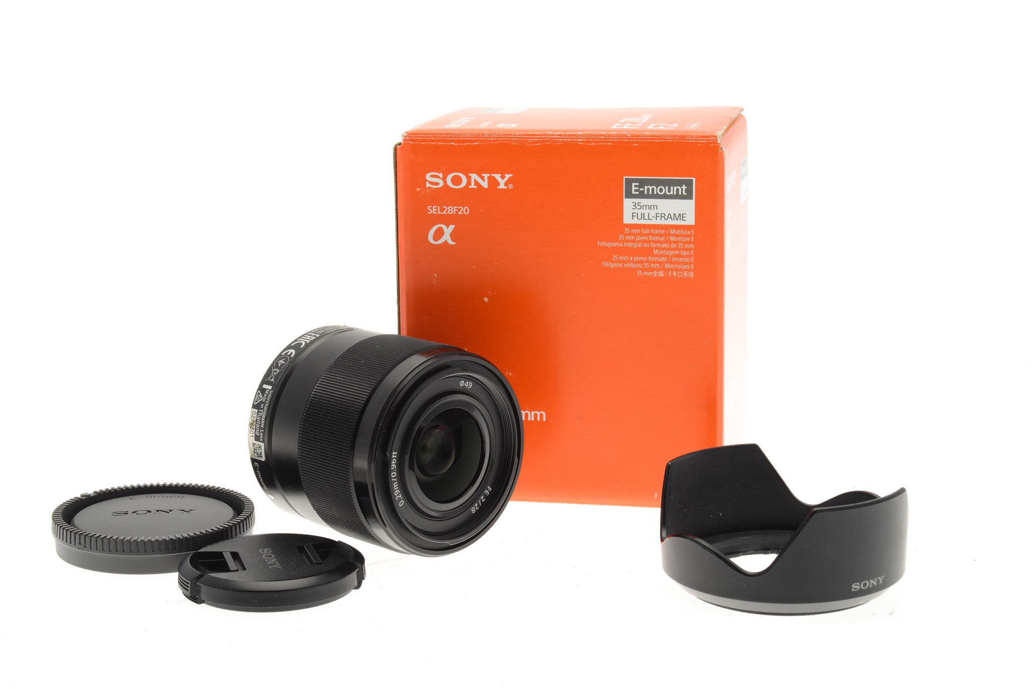 Sony 28mm f2 FE - Lens – Kamerastore