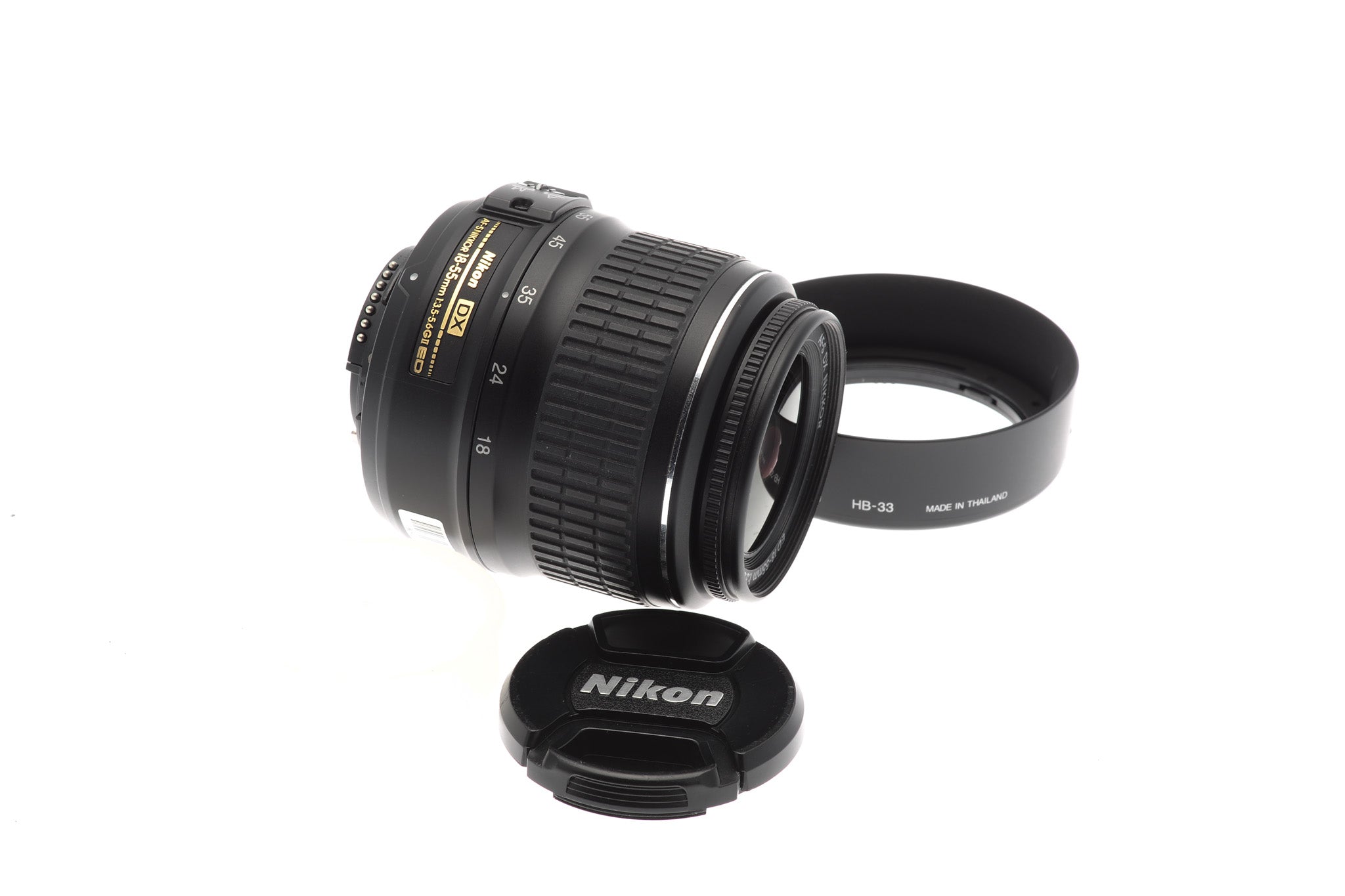 Nikon 18-55mm f3.5-5.6 G ED II AF-S Nikkor - Lens – Kamerastore