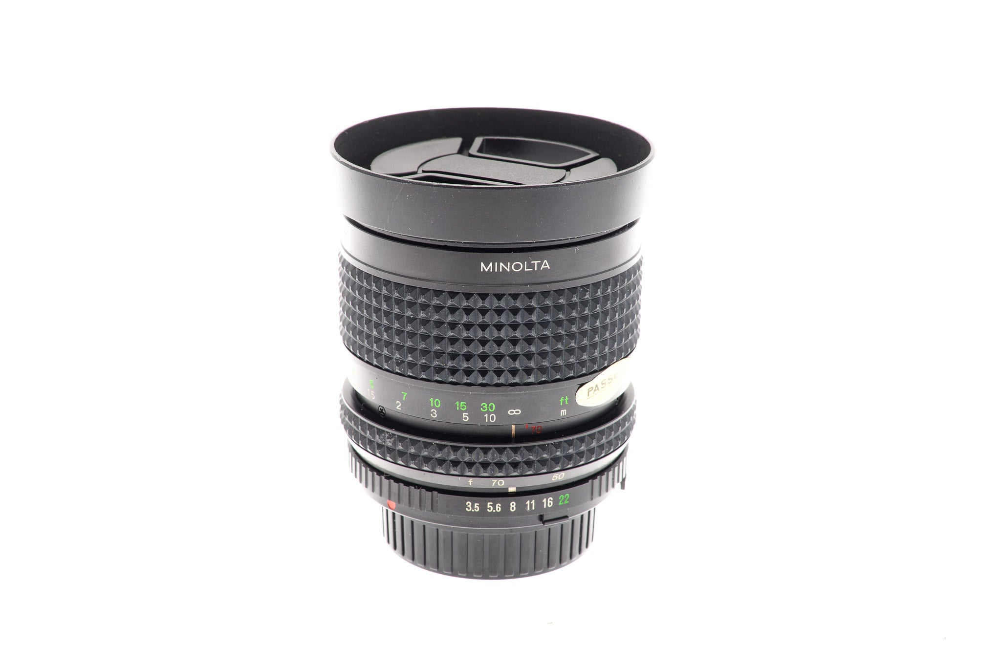Minolta 35-70mm f3.5 MD Zoom Rokkor - Lens