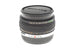 Olympus 35mm f2.8 Zuiko Auto-W MC - Lens Image