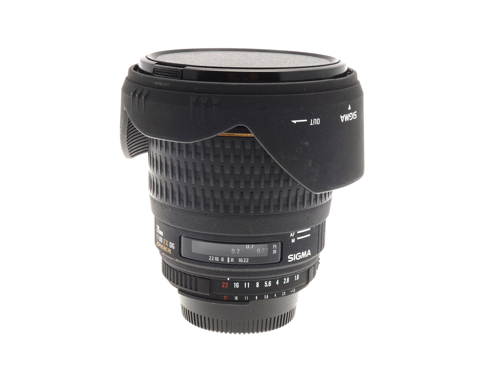 Sigma 20mm f1.8 D EX DG Aspherical - Lens