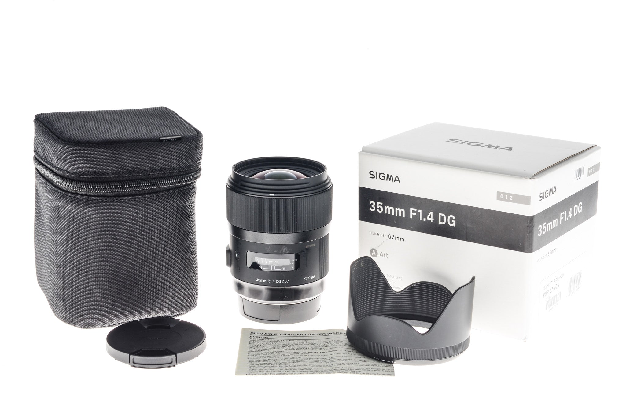 Sigma 35mm f1.4 DG HSM Art (A012) - Lens – Kamerastore