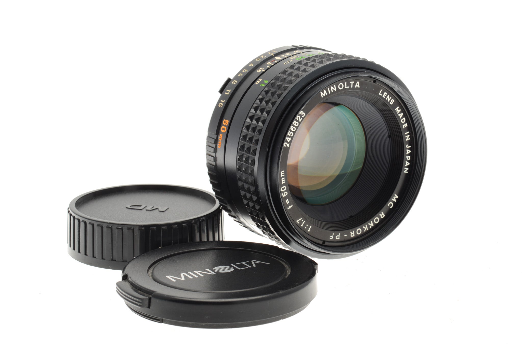 Minolta 50mm f1.7 MC Rokkor-PF - Lens