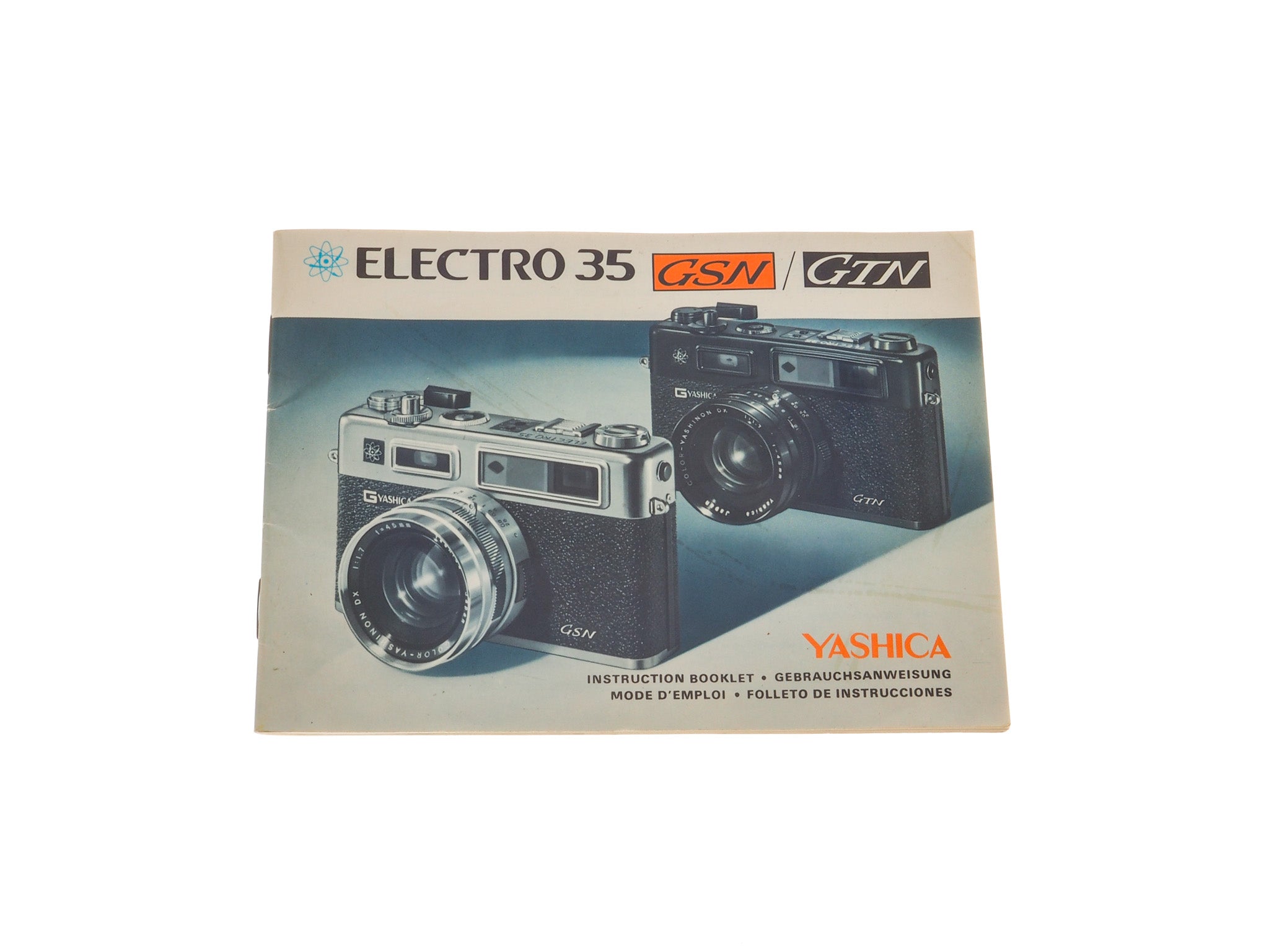 Yashica Electro 35 GSN / GTN Instructions - Accessory – Kamerastore